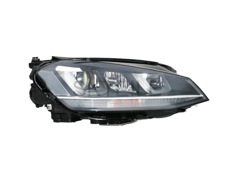 Pravý xenon světlomet pro pohyblivé světlo do zatáčky kompletní s LED denním VW Golf VII 5G1941752 / 5G1941754