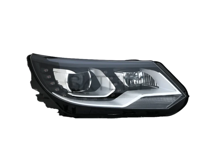 Pravý xenon světlomet pro pohyblivé světlo do zatáčky kompletní s LED denním VW Tiguan 5N1941752 / 5N1941754