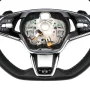 Škoda Multifunkční tříramenný volant ŠKODA bílá nit vyhřívaný s pádly 5E3419093BB #1