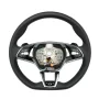 Škoda Multifunkční tříramenný volant ŠKODA bílá nit vyhřívaný s pádly 5E3419093BB #0