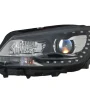 Volkswagen Levý xenon světlomet pro pohyblivé světlo do zatáčky s LED denním VW Touran / Caddy 1T2941753H #0